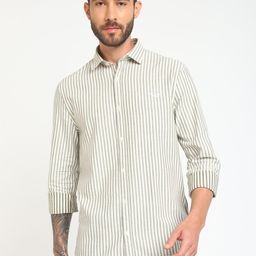 GUESS Striped Casual Shirt-image-15