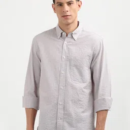 Tommy Hilfiger Men Opaque Striped Casual Shirt-image-115