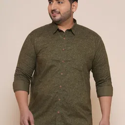 John Pride Men Plus Size Floral Printed Casual Cotton Shirt-image-60