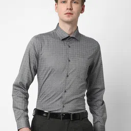 Cotstyle Premium Slim Fit Checked Cotton Formal Shirt-image-71