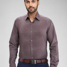 Raymond Printed Formal Shirt-11
