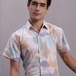 JAINISH Classic Abstract Printed Opaque Casual Shirt-picture-10