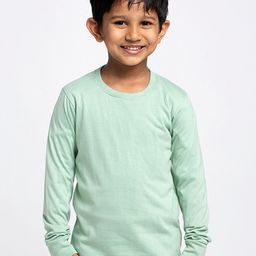 Friskers Boys Green Pure Cotton T-shirt-picture-35