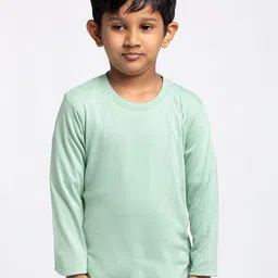 Friskers Boys Green Running T-shirt-image-45