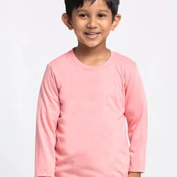 Friskers Boys Coral Pure Cotton T-shirt-image-82