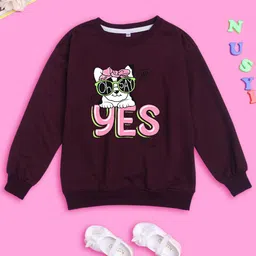 BAESD Kids Graphic Printed Fleece Pullover Sweatshirt-picture-38