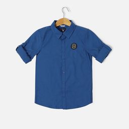 Allen Solly Junior Boys Slim Fit Spread Collar Casual Shirt-30