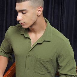 KETCH Men Slim Fit Opaque Casual Shirt-image-26