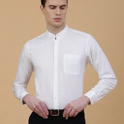 METAL Slim Fit Cotton Formal Shirt-image-96