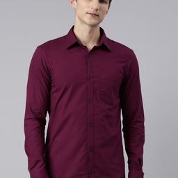 THE SOUL PATROL Slim Fit Spread Collar Cotton Casual Shirt-image-22