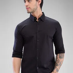 SPYKAR Men Slim Fit Opaque Casual Shirt-image-93