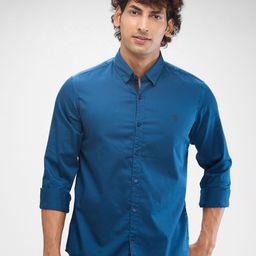 SPYKAR Men Slim Fit Solid Casual Shirt-image-76