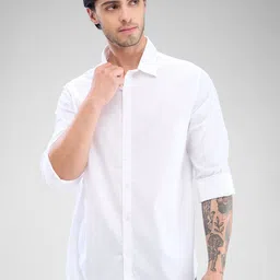 SPYKAR Men Slim Fit Solid Casual Shirt-picture-27