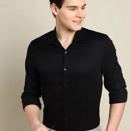 INVICTUS Standard Slim Fit Twill Weave Cotton Formal Shirt-image-15