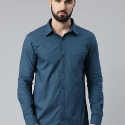 THE SOUL PATROL Smart Slim Fit Pure Cotton Casual Shirt-image-66
