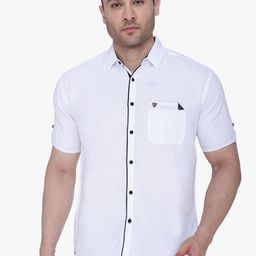 Kuons Avenue Smart Slim Fit Linen Casual Shirt-image-32