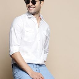 INVICTUS Slim Fit Cotton Casual Shirt-image-69