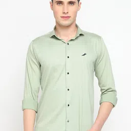JADEBERRY Classic Slim Fit Opaque Cotton Casual Shirt-picture-14