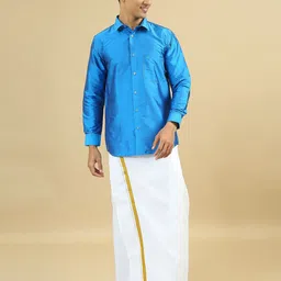 TATTVA Men Classic Slim Fit Opaque Casual Shirt-picture-29