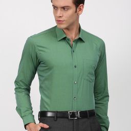 Stori Spread Collar Cotton Formal Shirt-image-84