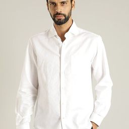 Indian Terrain Linen Formal Shirt-image-10