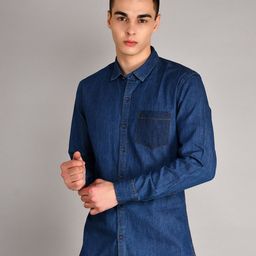 TIM PARIS Standard Opaque Pure Cotton Casual Shirt-image-21
