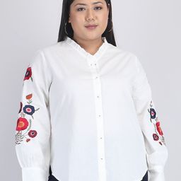 SHAYE Plus Size Women Smart Casual Shirt-picture-26