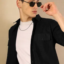 DENNISON Men Double Pocket Shirt-image-76