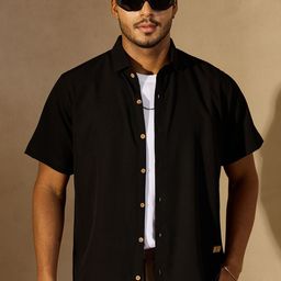DENNISON Solid Oversized Casual Shirt-image-33