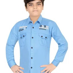 BAESD Boys Modern Opaque Casual Shirt-picture-5