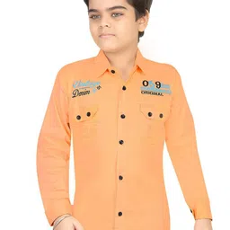 BAESD Boys Modern Opaque Casual Shirt-image-49