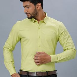 Ramraj Men Cotton Long Sleeves Opaque Formal Shirt-image-99