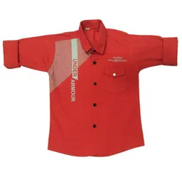 BAESD Boys Comfort Spread Collar Full Sleeves Chest Pocket Cotton Shirt-image-69