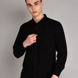 TIM PARIS Long Sleeves Spread Collar Comfort Casual Cotton Shirt-image-84