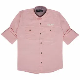 CAVIO Boys Comfort Spread Collar Pure Cotton Casual Shirt-image-24