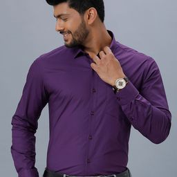 Ramraj Men Cotton Long Sleeves Opaque Formal Shirt-image-96