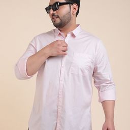 Sztori Classic Long Sleeves Spread Collar Cotton Opaque Casual Shirt-image-81