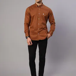 SUMISO Button-Down Collar Comfort Slim Fit Formal Shirt-image-68