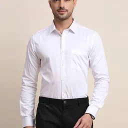 INVICTUS Original Slim Fit Spread Collar Pure Cotton Formal Shirt-picture-26