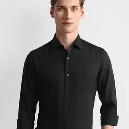 Arrow Slim Fit Twill Formal Shirt-image-99
