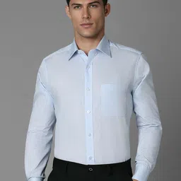 Louis Philippe Men Solid Pure Cotton Formal Shirt-picture-32