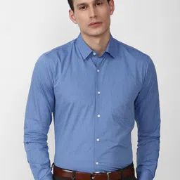 Peter England Regular Fit Cotton Formal Shirt-image-44