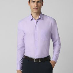 Peter England Opaque Cotton Formal Shirt-picture-3