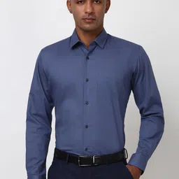 Peter England Men Solid Formal Shirt-image-96