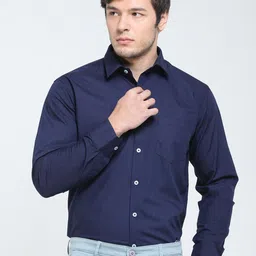 TQS Spread Collar Cotton Formal Shirt-picture-0