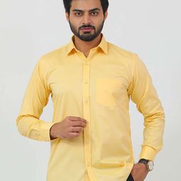 BLUEBIRD Spread Collar Classic Formal Shirt-image-84