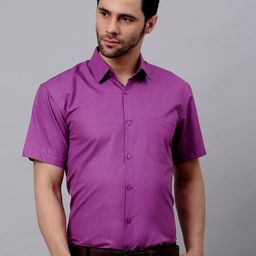 JAINISH Spread Collar Classic Fit Pure Cotton Formal Shirt-image-19
