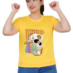 TAJNAN Women Checked T-shirt-image-43