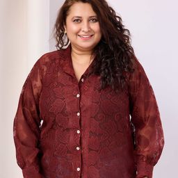 BAESD Women Standard Opaque Printed Party Shirt-image-16