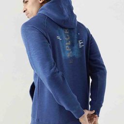 Wildcraft Men Blue Hooded Sweatshirt-picture-8